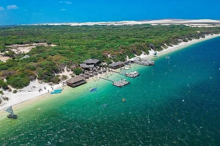 Lagoa do Paraíso, parada do passeio lado leste de Jericoacoara